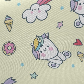 Cute Baby Unicorn Twill