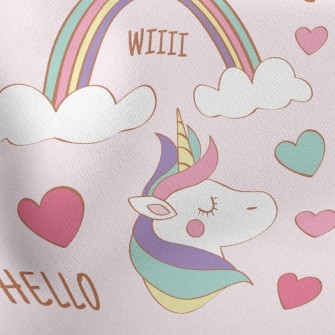 Magic Rainbow Unicorn Stretch Ponte
