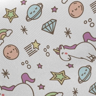 Asteroids And Unicorns Twill