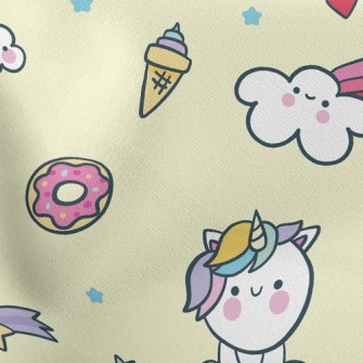 Cute Baby Unicorn Stretch Ponte