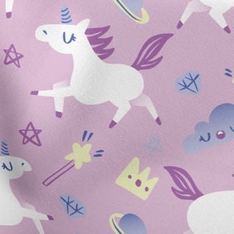 Crown Magic Wand Unicorn Stretch Ponte