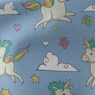 Flying Unicorn Waterproof Canvas