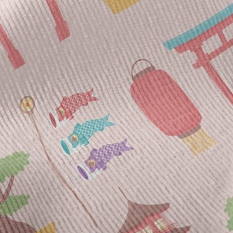 Japanese Architectural Torii Standard Corduroy