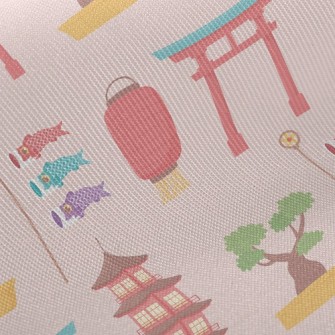 Japanese Architectural Torii Twill