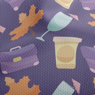 Travel With Your Bag Athletic Mesh Flat Back