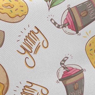 Coffee With Donuts Twill