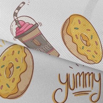 Coffee With Donuts Waterproof Oxford