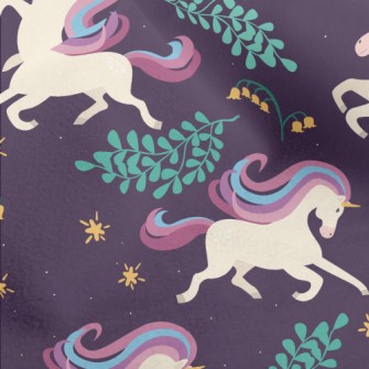 Beautiful Unicorn Micro Fleece