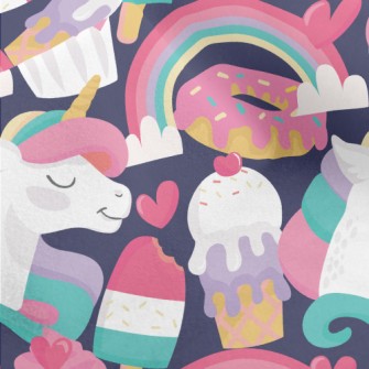 Unicorn Dessert Kingdom Micro Fleece