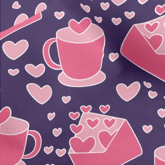 Love Letters Afternoon Tea Micro Fleece