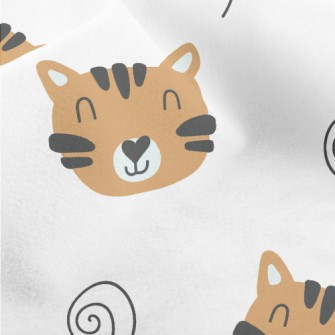 Tiger Grinning Micro Fleece