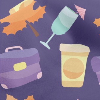 Travel With Your Bag Micro Fleece