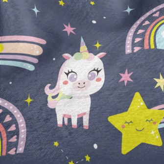 Big Eyes Unicorn Minky