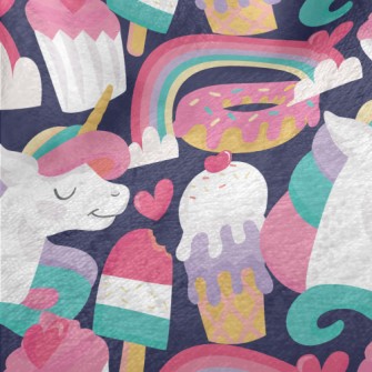 Unicorn Dessert Kingdom Minky