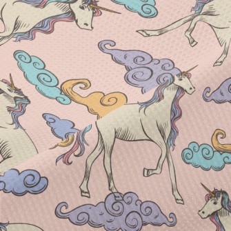 Mature Style Unicorn Piqué