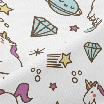 Asteroids And Unicorns Piqué