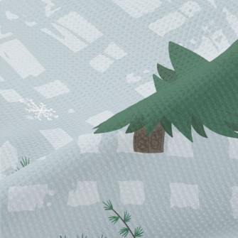 Big Trees And Forest Animals Piqué