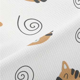 Tiger Grinning Piqué