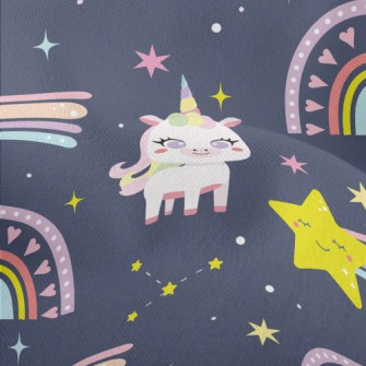 Big Eyes Unicorn Lightweight Performance Linen