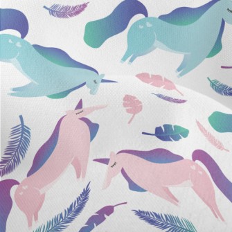 Elegant Gradient Unicorn Lightweight Performance Linen