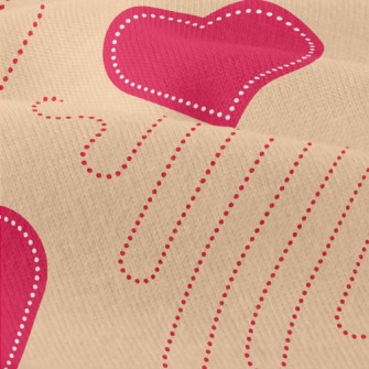 Love Dotted Line Modern Jersey