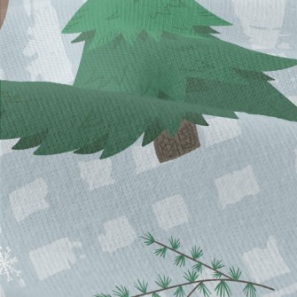 Big Trees And Forest Animals Modern Jersey