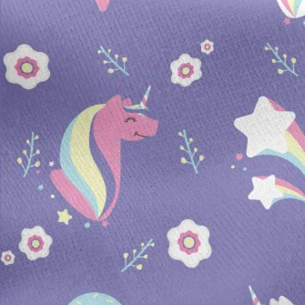 Sun Ice Cream Unicorn Jersey Backed Fleece