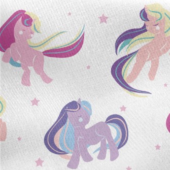Unicorn Dancing Jersey Backed Fleece
