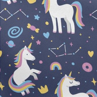 Unicorn And Astrolabe Pongee