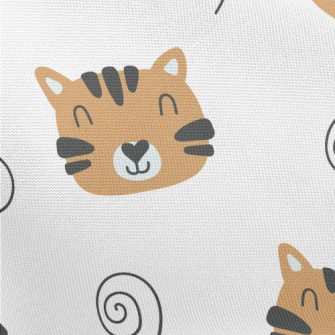 Tiger Grinning Pongee