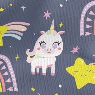 Big Eyes Unicorn Stretch Jersey