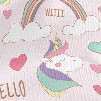 Magic Rainbow Unicorn Stretch Jersey