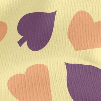 Classic Poker Pattern Stretch Jersey