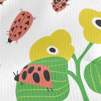 Ladybug Loves Little Flower Stretch Jersey