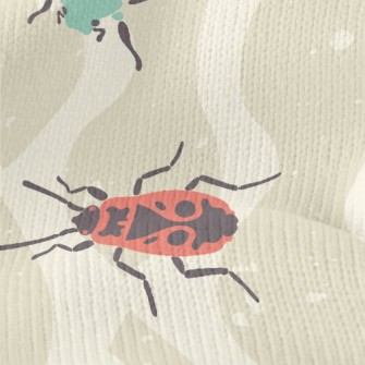 Colorful Varieties Of Insects Stretch Jersey