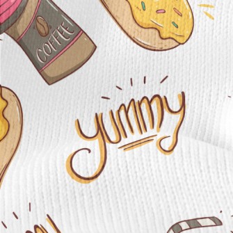 Coffee With Donuts Stretch Jersey