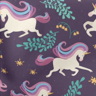 Beautiful Unicorn Lightweight Cotton Poplin
