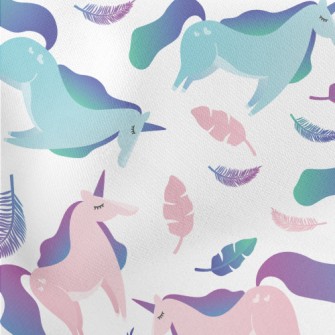 Elegant Gradient Unicorn Lightweight Cotton Poplin