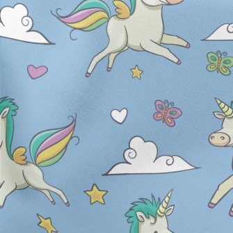 Flying Unicorn Lightweight Cotton Poplin