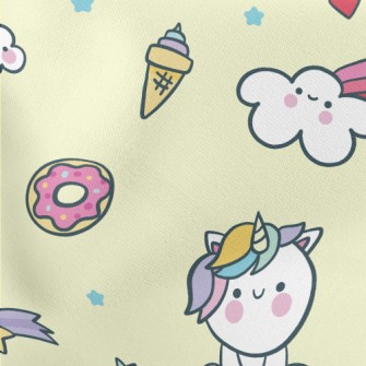 Cute Baby Unicorn Lightweight Cotton Poplin
