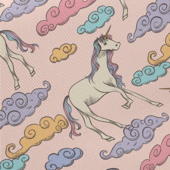 Mature Style Unicorn Midweight Cotton Poplin