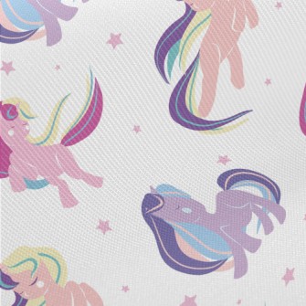 Unicorn Dancing Midweight Cotton Poplin