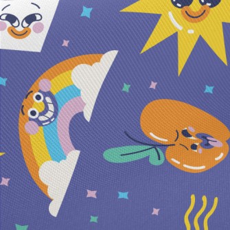 Ugly Expression Sun Rainbow Midweight Cotton Poplin