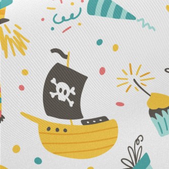 Boys Style Birthday Party Midweight Cotton Poplin