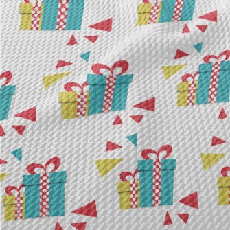 Blue And Yellow Gifts And Tria Birdseye Piqué