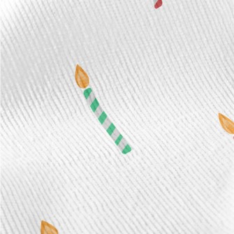 Red And Green Candle Pattern Standard Corduroy