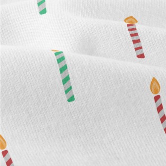 Red And Green Candle Pattern Modern Jersey