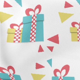 Blue And Yellow Gifts And Tria Lightweight Cotton Poplin