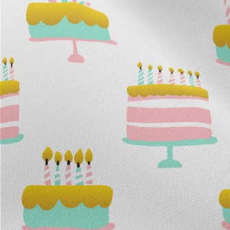 Pink And Blue Birthday Dove Chiffon