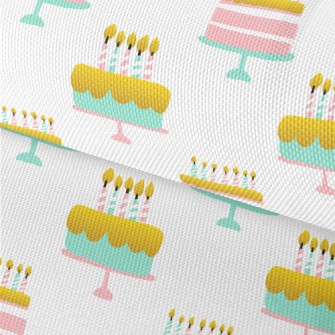 Pink And Blue Birthday Dove Waterproof Oxford